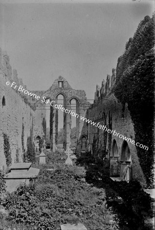 ARDFERT CATHEDRAL INTERIOR OF NAVE